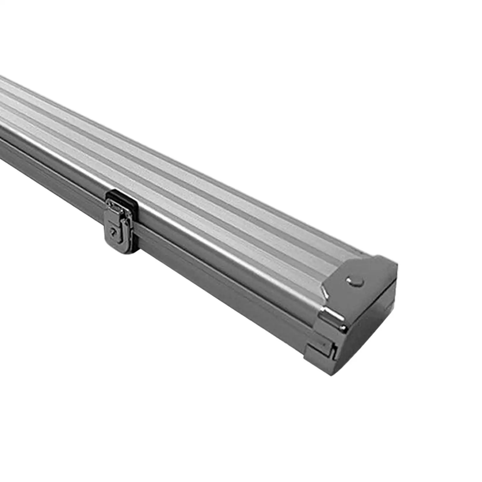 Billiard Cue Hard Case Black Interior Aluminium Durable Carrier with Divider Cue Stick Storage for Professional Clubs