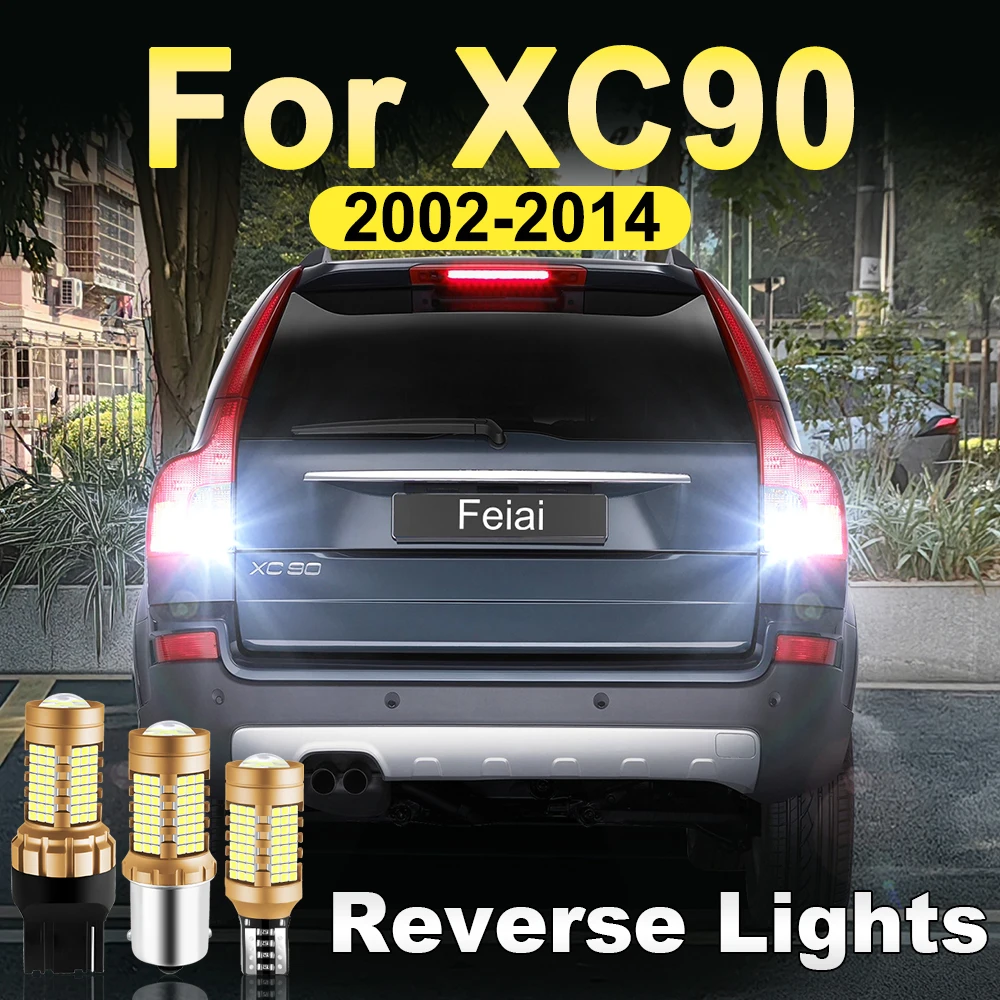Luces LED de marcha atrás para Volvo XC90 2002-2004 2005 2006 2007 2008 2009 2010 2011 2012 2013 2014 XC 90 accesorios de sintonización de marcha atrás