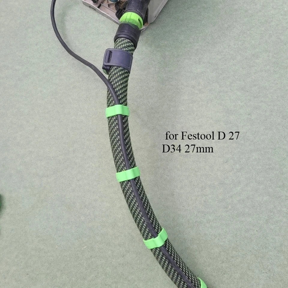 

10 шт. для пылесоса Festool CT: кабель Plug-it на хомуты для шланга D27, внешний диаметр 34 мм, аксессуары Festool