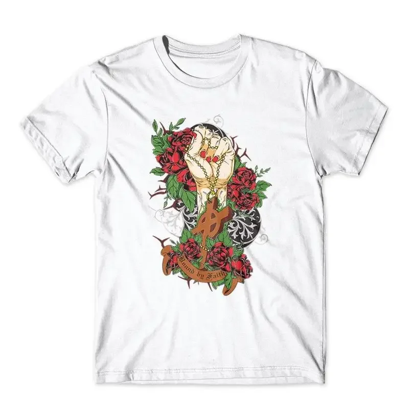 Bound by Faith T Shirt 100 Cotton Premium New