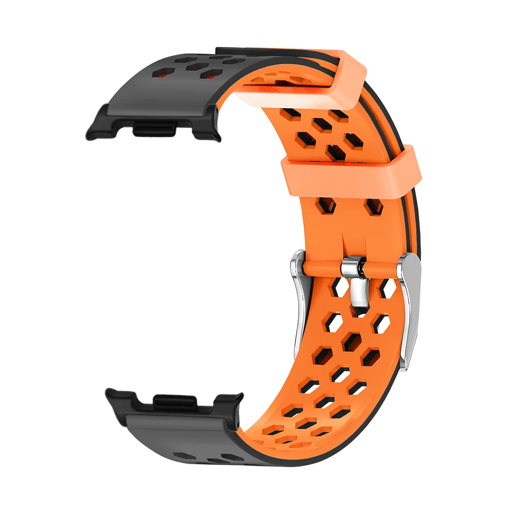 

Breathable Loop Strap For Samsung Galaxy Watch 8 40mm/44mm Hexagonal Air Hole Waterproof Silicone Smartwatch Band for Man Woman