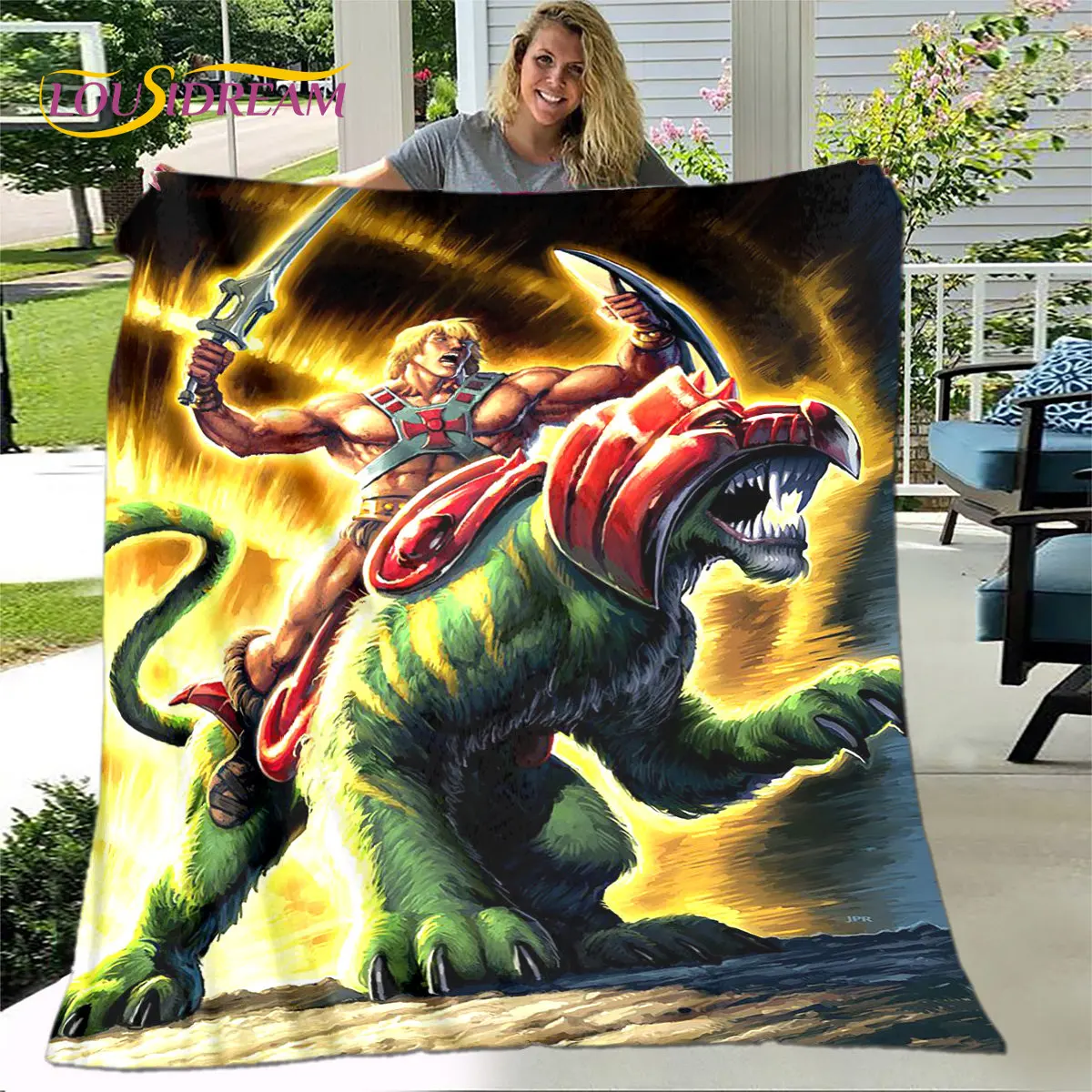 Ông Người Chủ Của Vũ Trụ, Chất Liệu Mềm Mại, Chăn, dép Nỉ Chăn Ném Chăn Cho Phòng Ngủ Phòng Khách Sofa Giường Dã Ngoại Bao