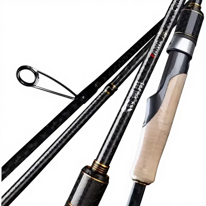 RDT XF Ultra-Fast Action 2.1M Carbon Fiber Long Cast Rod High Distance for Freshwater & Sea Fishing Perch Lure Fishing