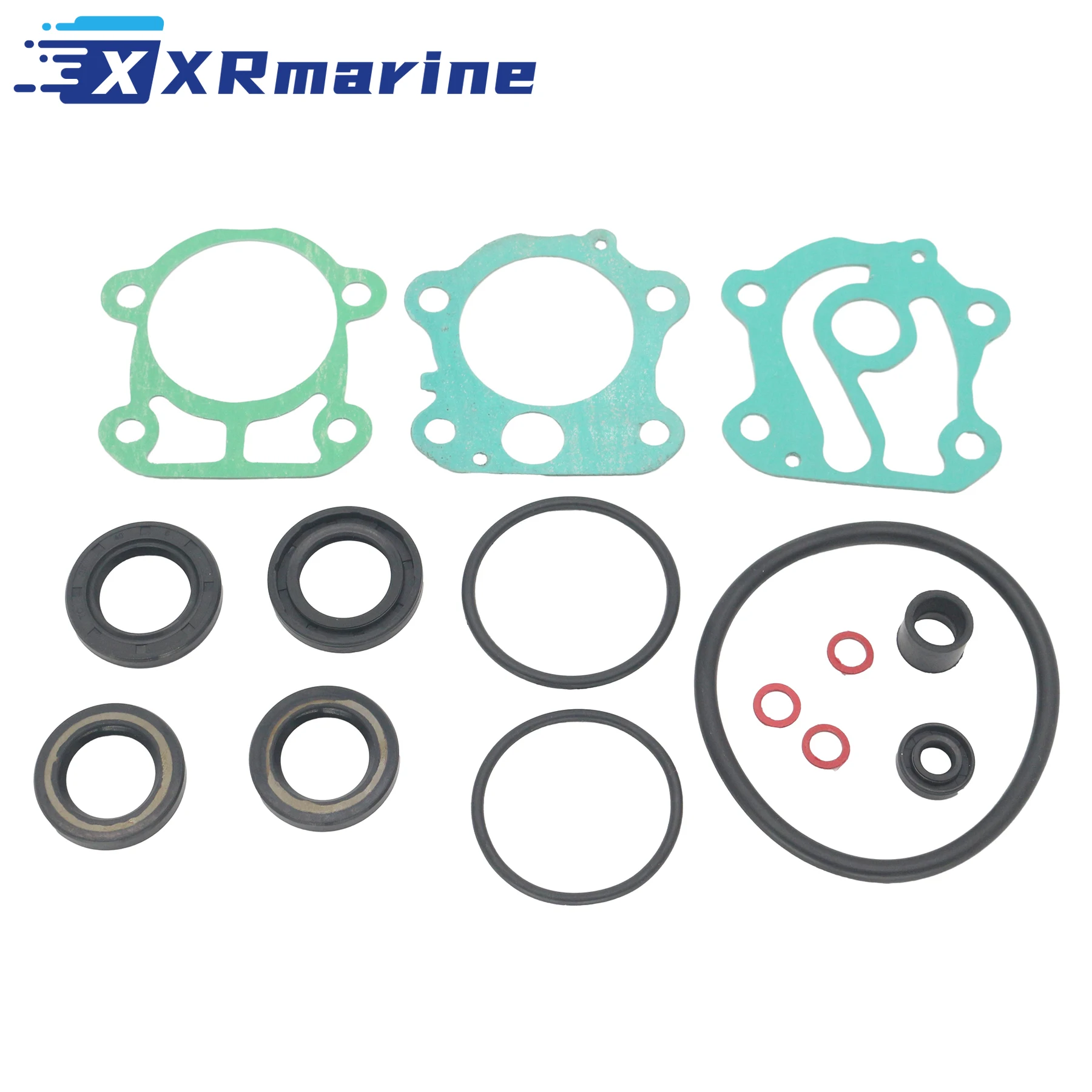 

6H3-W0001-C1 Комплект уплотнений нижнего блока, совместимый с подвесными 2-тактными двигателями Yamaha P60 E60 C70 60 70 л.с. 6H3-W0001-21