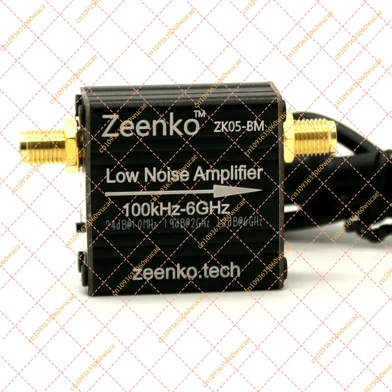 for Zeenko BM Series Low Noise Amplifier (LNA) | 20dB High Gain RF Preamplifier with Built-in Battery (100kHz to 6/10GHz)