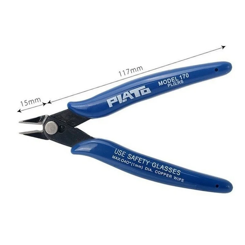 Diagonal Pliers Carbon Steel Pliers Electrical Wire Cable Cutters Cutting Side Snips Flush Pliers Nipper Hand Tools