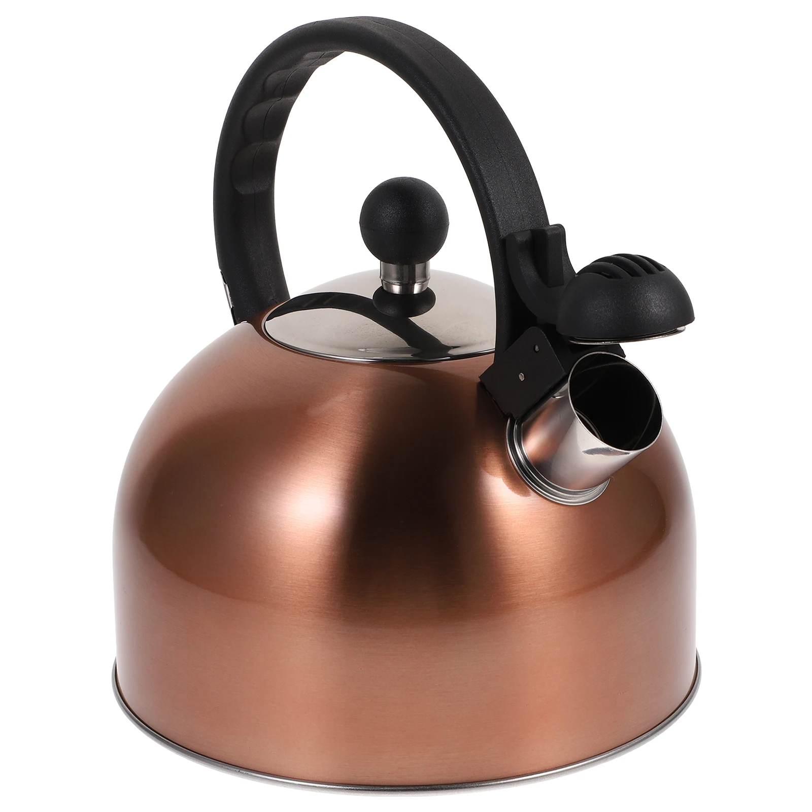 

1Pcs Whistling Water Kettle 25L Stainless Steel Boiling Kettle for Gas Stove Induction Cooker Kitchen Home Use Heat Resistant