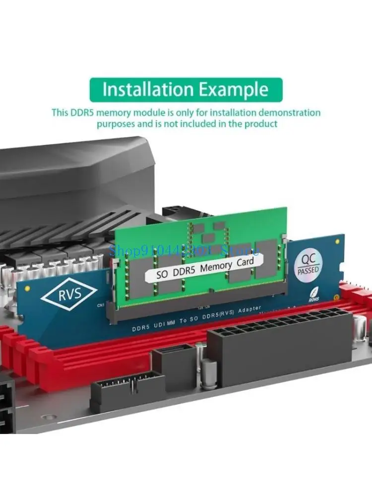 

L4MD Advanced Laptop SO DDR5 to DDR5 DIMM Adapter Expansion Card for Computers