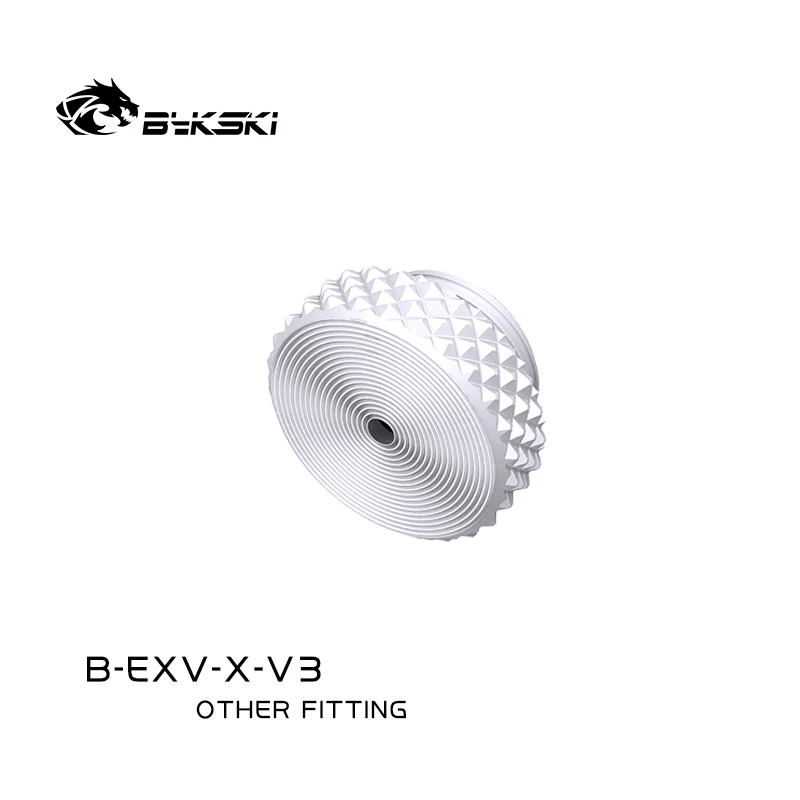 Bykski Fitting Boutique CD نمط، صمام الهواء، قابس العادم، الضغط اليدوي العادم والإصدار التلقائي للعادم، B-EXV-X-V3