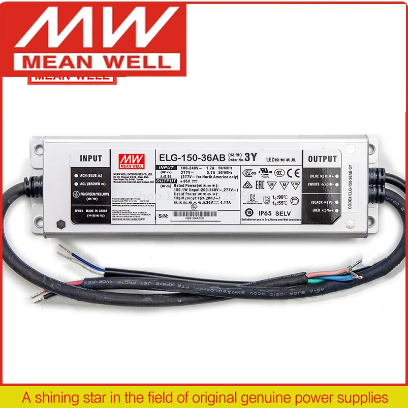 

Блок питания meanwell ELG-150-12AB-3Y ELG-150-24AB-3Y ELG-150-36AB-3Y ELG-150-42AB-3Y ELG-150-48AB-3Y ELG-150-54AB-3Y 150 Вт