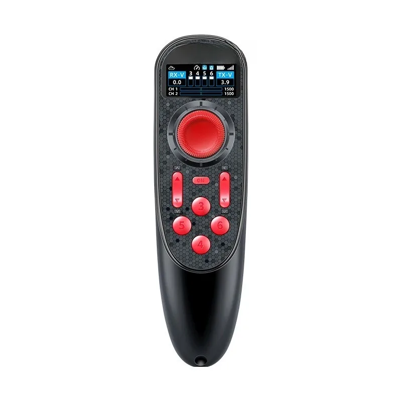 Single-handed remote control 6 channels with dual motors mixed control mode fixed speed cruise can be fine-tuned