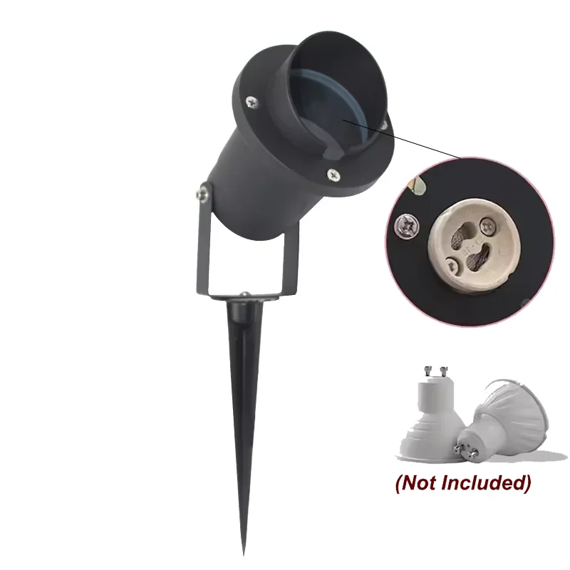 GU10 Tuin Gazon Licht Landschap Lamp Spike Waterdicht Pad Lamp Spot