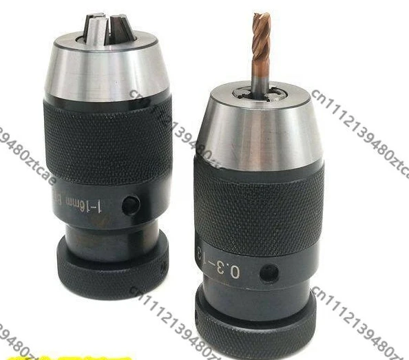 1-13-B16 / 1-16-B18 Taper Self-Locking Chuck, Heavy-Duty for Milling Machine & Drill Press