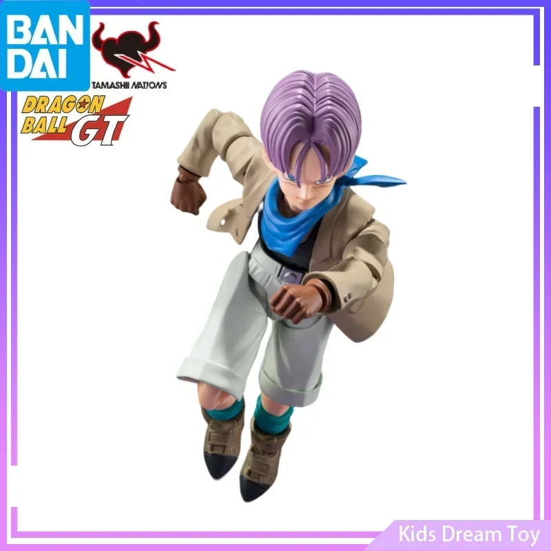 Bandai in magazzino Originale SHFiguarts Dragon Ball GT Anime Figure TRUNKS -GT- Action Figures Giocattoli Modello da collezione per bambini