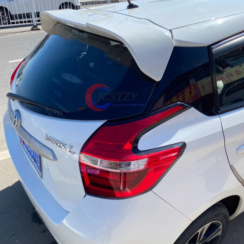 For 2015--2022 Toyota Yaris L Hatchback Trunk Roof Spoiler  Trunk Boot Wing