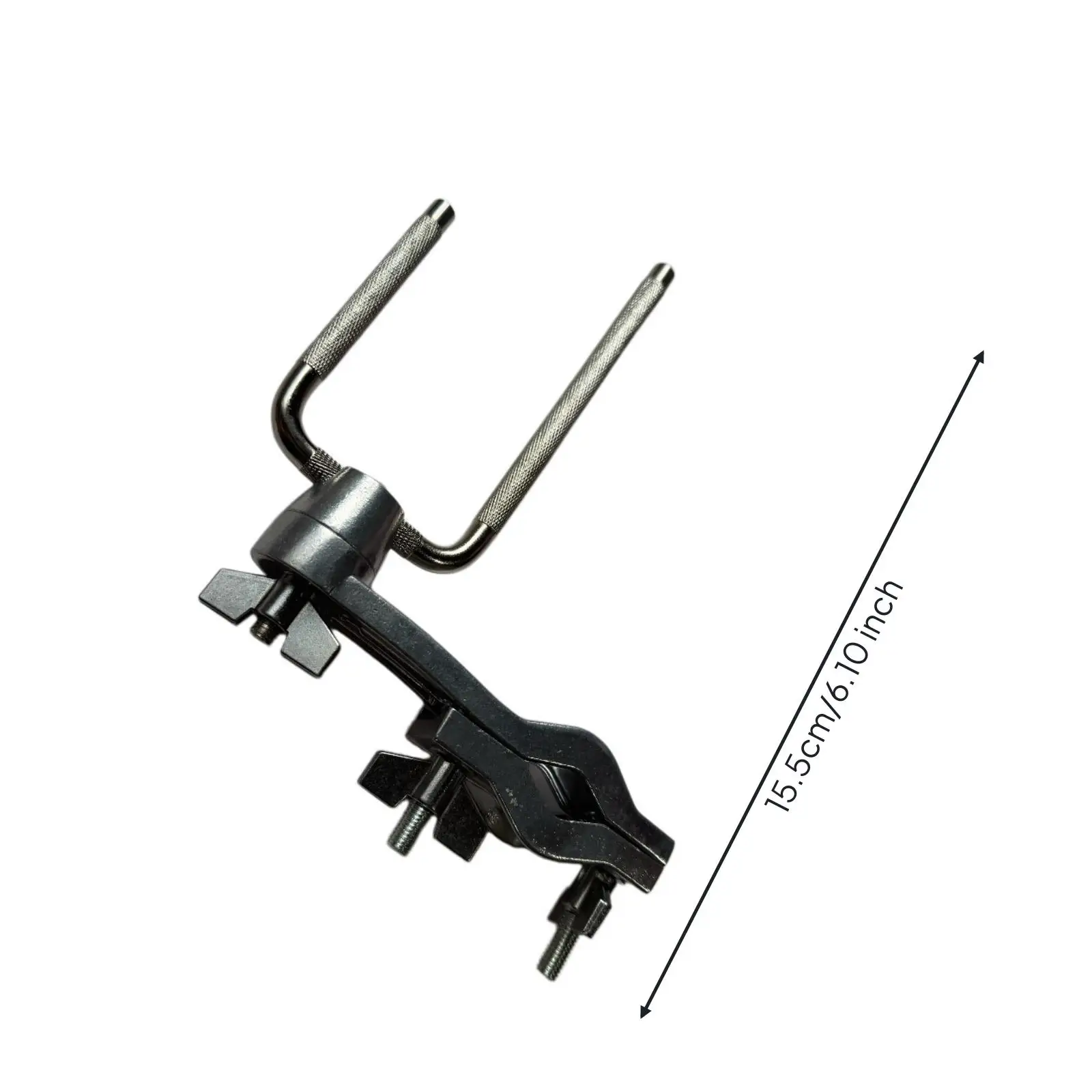 Zinc Alloy Percussion Clamp Bracket for Snare Drum Rack Mounting Small Instruments