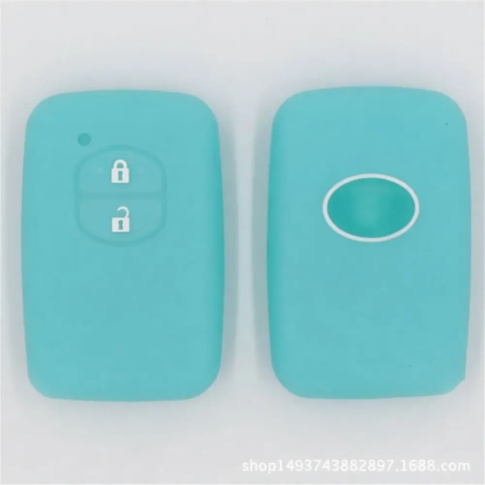 For For Toyota Venza Prado Camry Key Fob Cover Silicone Case Remote Holder Protector Skin Anti Scratch Accessory