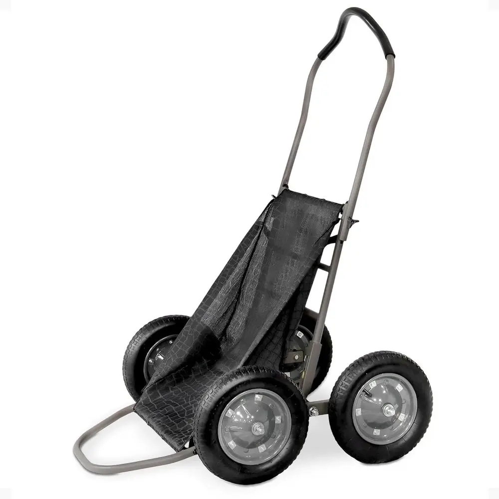 

Versatile Hunting Cart with 500lb Capacity for Game, Bait, Gear, and Wood in Earth Gray