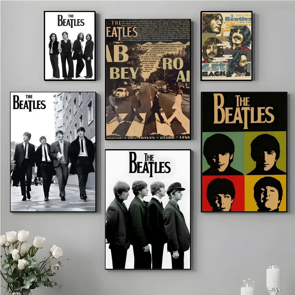 The Beatles Poster Top-Quality Poster For Household Room Bar Cafe Wall Art Decor & Gift Item