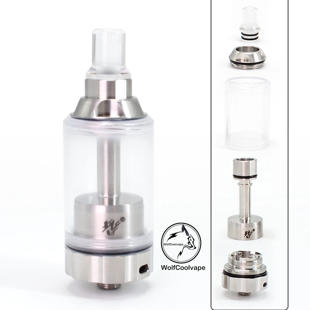Atomizer Vape BY-KA V.11 V11 MTL RTA RTA 316SS PCTG 23 atomizer tank for coils & atomizers - gallery image 3