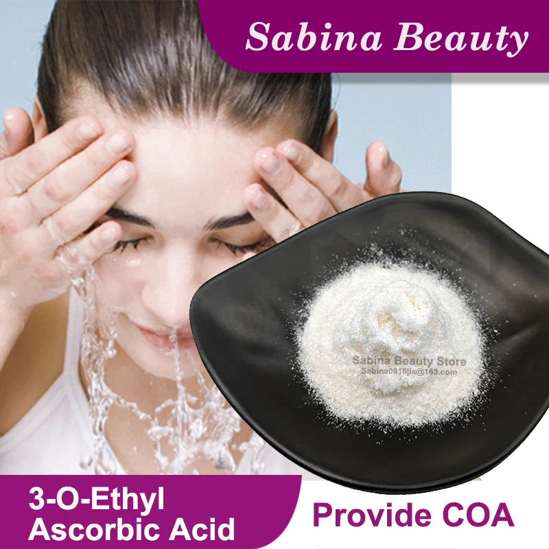 High Quality 3-O-Ethyl Ascorbic Acid Powder For Skin Whitening VC ethyl ether Cosmetics Raw Material Brightening Skin