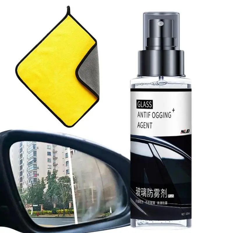 For Windshield Anti Fog Spray 120ml Prevent Fogging Windshields Spray Effective Car Defogger Glass Cleaner Spray Multipurpose