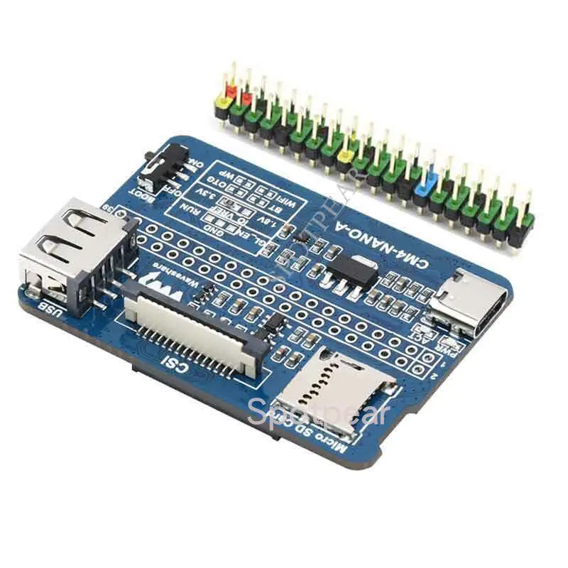 Raspberry Pi CM4/CM5 Expansion Board Compute Module Baseboard Ultra Mini Same Size as CM4 Core Board