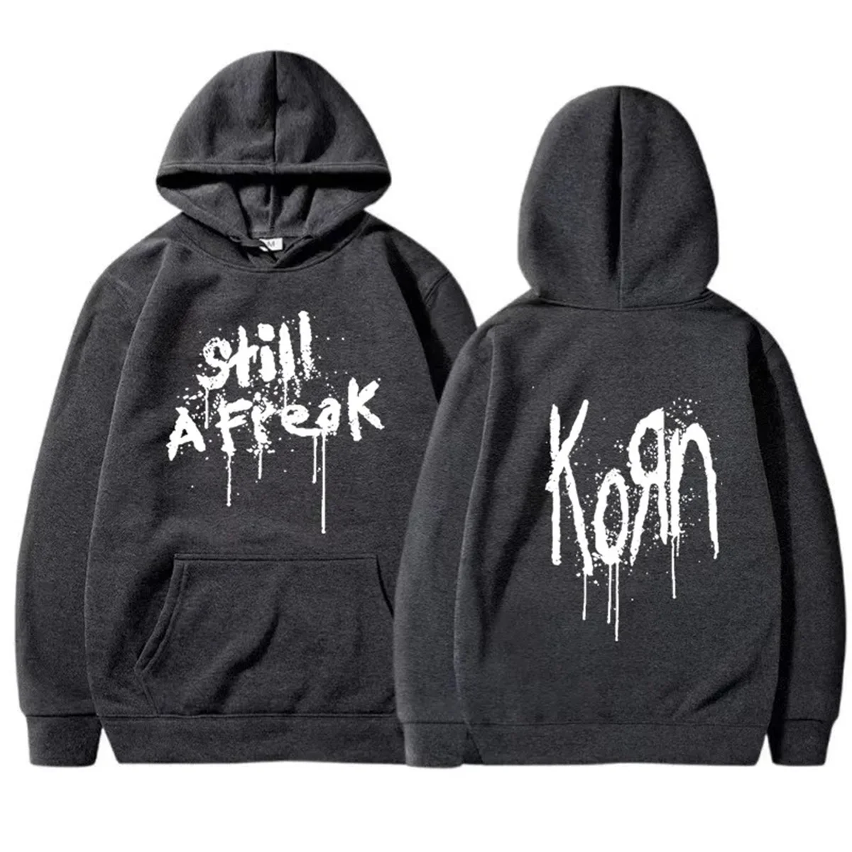 Men's And Women's Hoodie Korn Rock Sport Hoodie Men's And Women's Fashion Neutral Hip Hop Streetwear Korn Sweatshirt