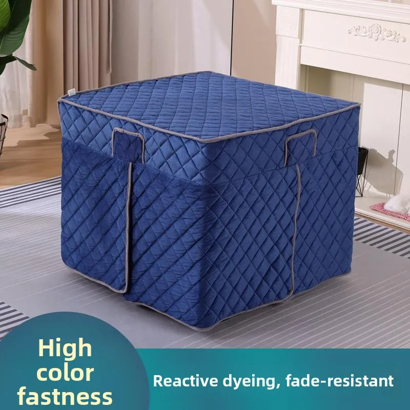 

Утолщенная стеганая квадратная накидка-скатерть для печи/камина, пылезащитный защитный чехол для дома, ткань YiHeng