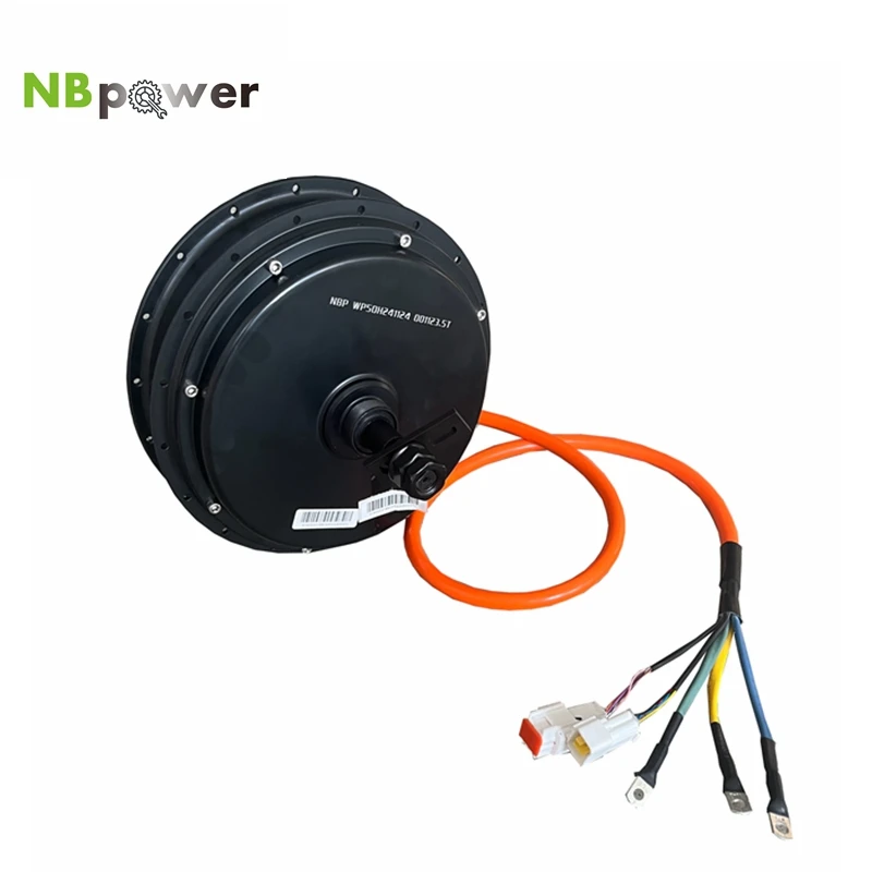 

QS205 50H 170mm/190mm 72V 5000w Fat Bike Brushless Hub Motor for Electric Bicycle Fat Ebike Hub Motor 60-100kph