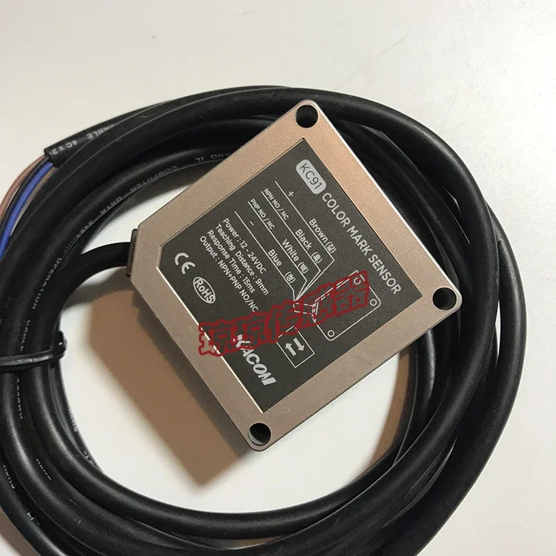 Original Imported Color Recognition Sensor Color Switch Korea KACON Kaikun KC91 Color Code Automatic Identification