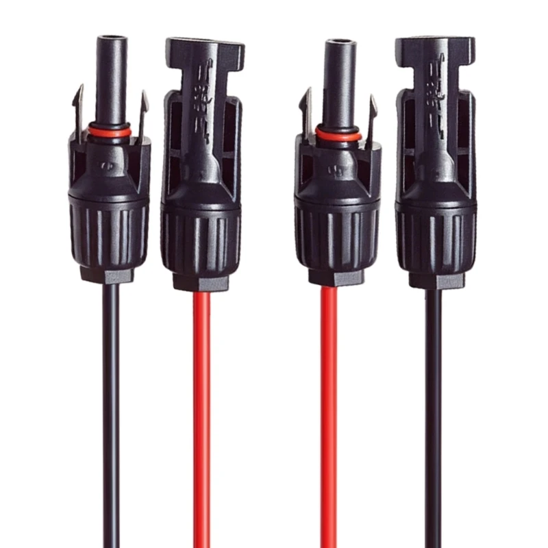 10AWG Solar Panel Extension Cable Multi-Contact 4 Connectors Cord For Photovoltaic Systems Length 1M To 10M D2RC