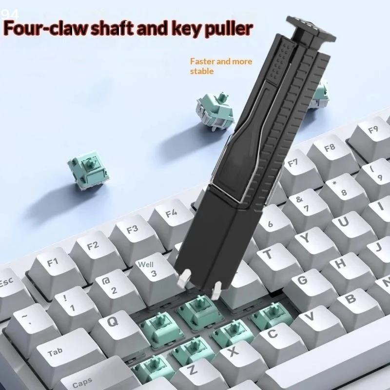 Universal 2 In 1 Keyboard Keycaps Switch Puller Opener Keycap Shaft Remover Button Extractor Keyboards Accessories Kit