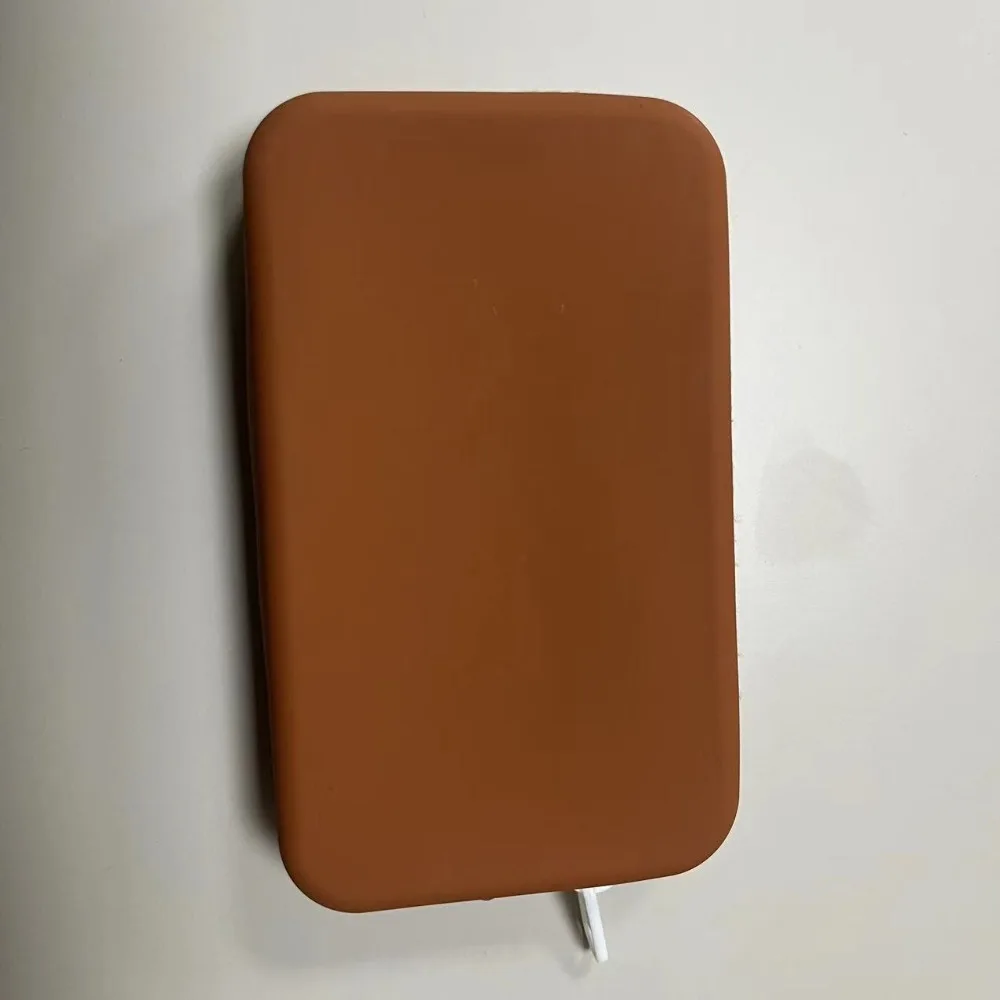 New Multifunction Rectangular Wallet Silicone Space Saving Storage Bag Waterproof Carrying Handbags Men
