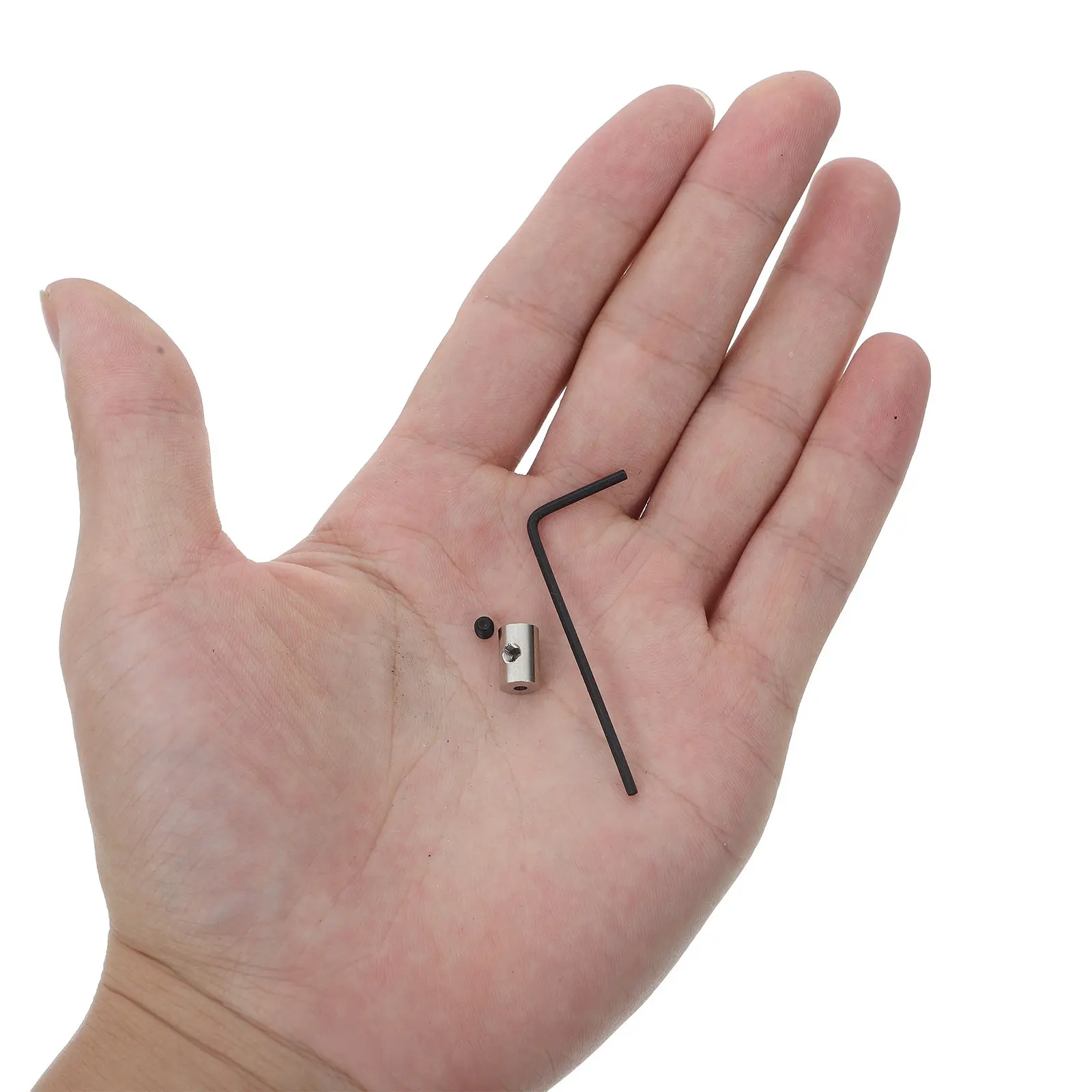 10Pcs Locking Pin Backs Badge Accessories Set Screw Clasp Pin Keepers for Enamel Pins Keychain Secure Lock Pins Keepers