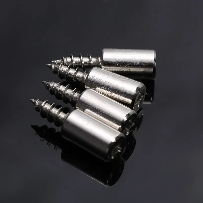 Self-Tapping Screws Non-Slip Sleeves Brackets Fixed Screws Shelf Brackets Layer Plate Holder Wood Glass Cabinets Support Pegs