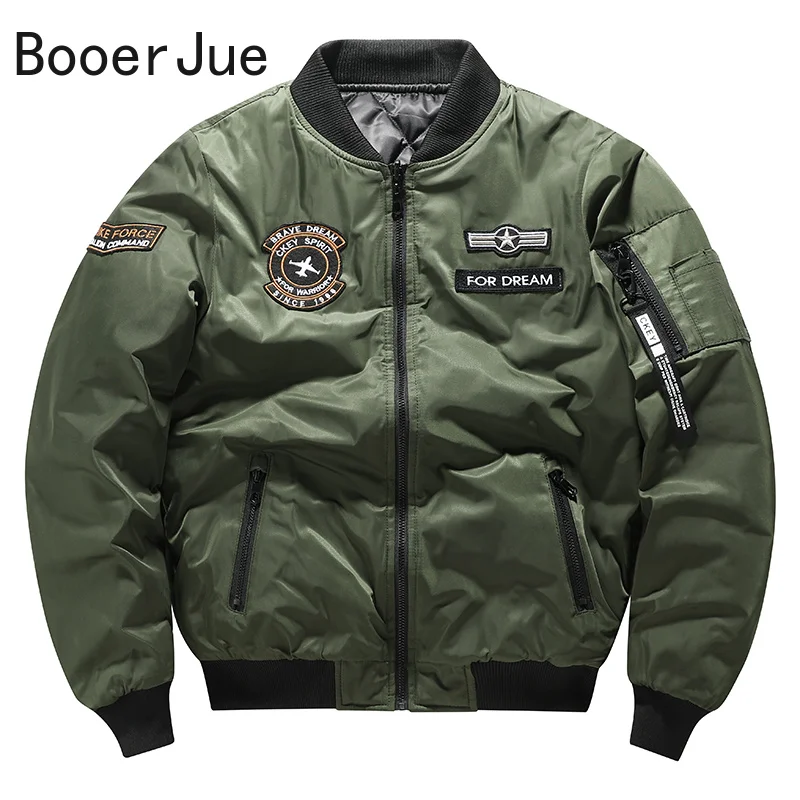 

Large Size 7XL Winter Military Tactical Male Army MA-1 Flight Bomber Jacket Baseball Varsity College Pilot Air Force Coat Men