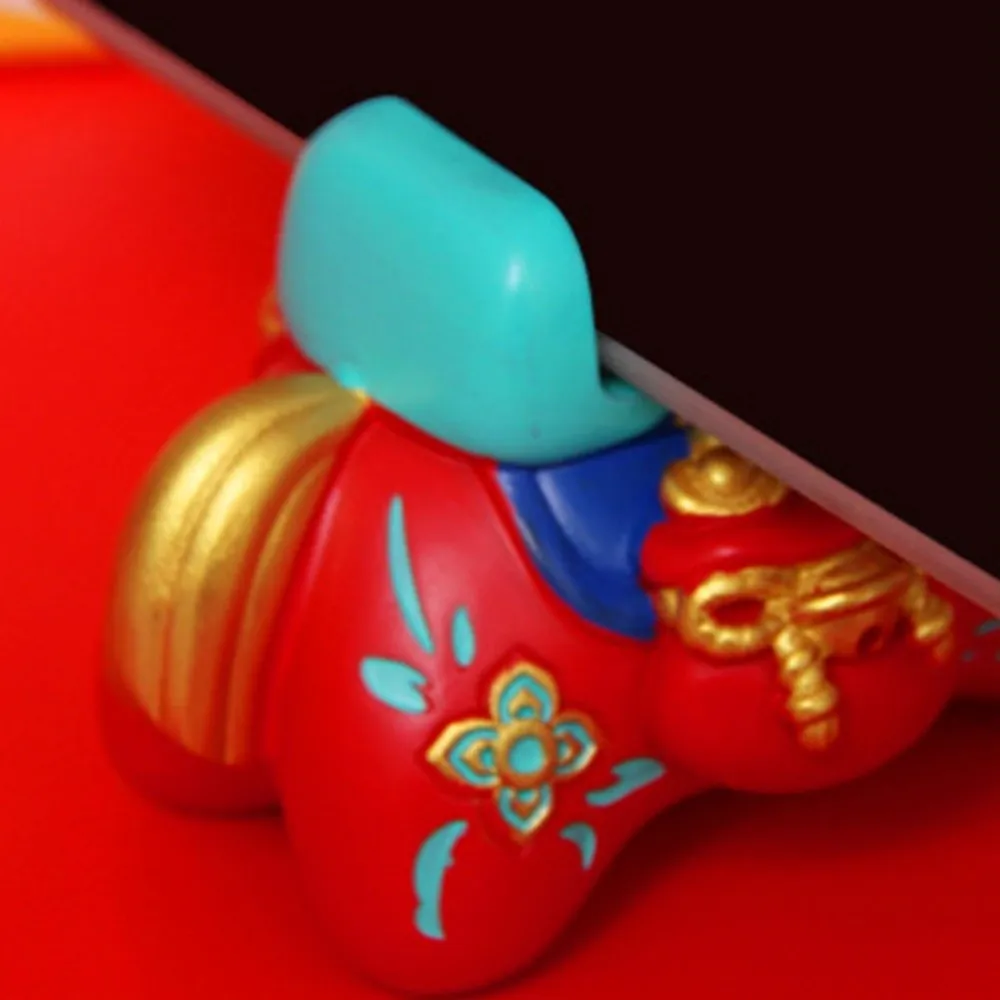 التميمة زودياك الحصان حامل هاتف زخرفة النمط الصيني مهرجان ديكور 2026 الحصان الحلي حامل نابض بالحياة الصغيرة #3