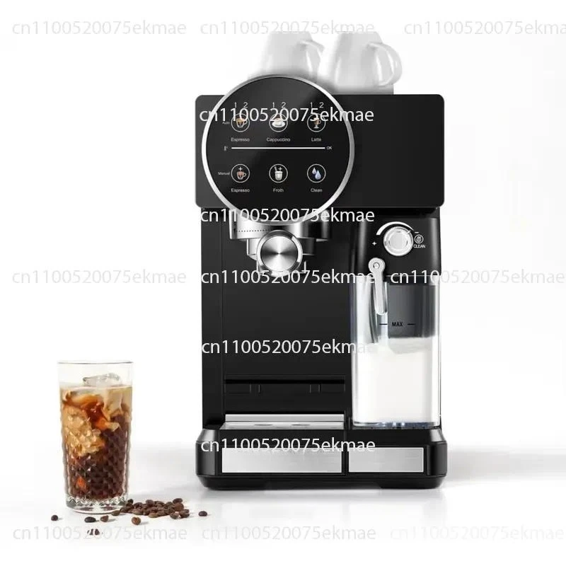 Professional Electric Stainless Steel Espresso Machine Home Barista Hotel Home 20 Bar Pressure Milk Foam Machine Automatic