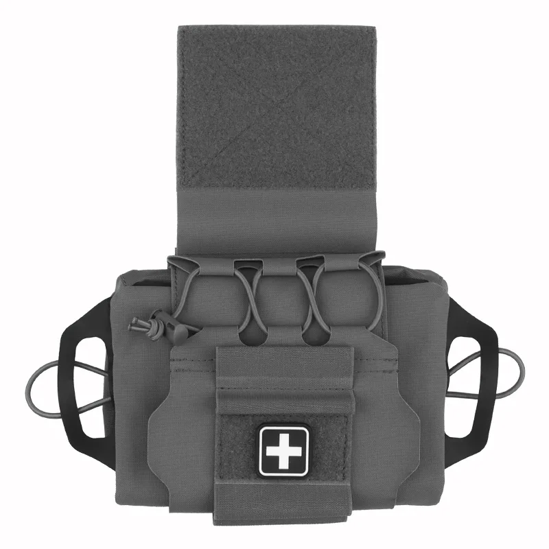 

Rapid deployment first aid kit medium (Velcro version) tactical vest multi-functional lower hanging bag