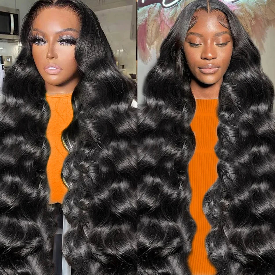 40 Inch Body Wave Lace Front Wig 13x4 13x6 Lace Frontal Wigs 360 Full Hd Lace Frontal Brazilian Human Hair Wigs For Women 250%