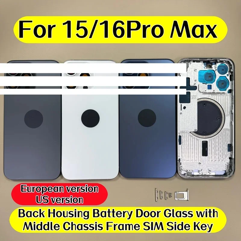 for-iphone-15-16-pro-max-housing-cover-battery-door-rear-chassis-middl-frame-with-back-glass