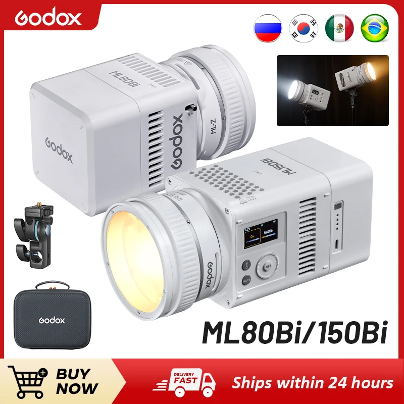 Godox Ml80Bi Ml150B…