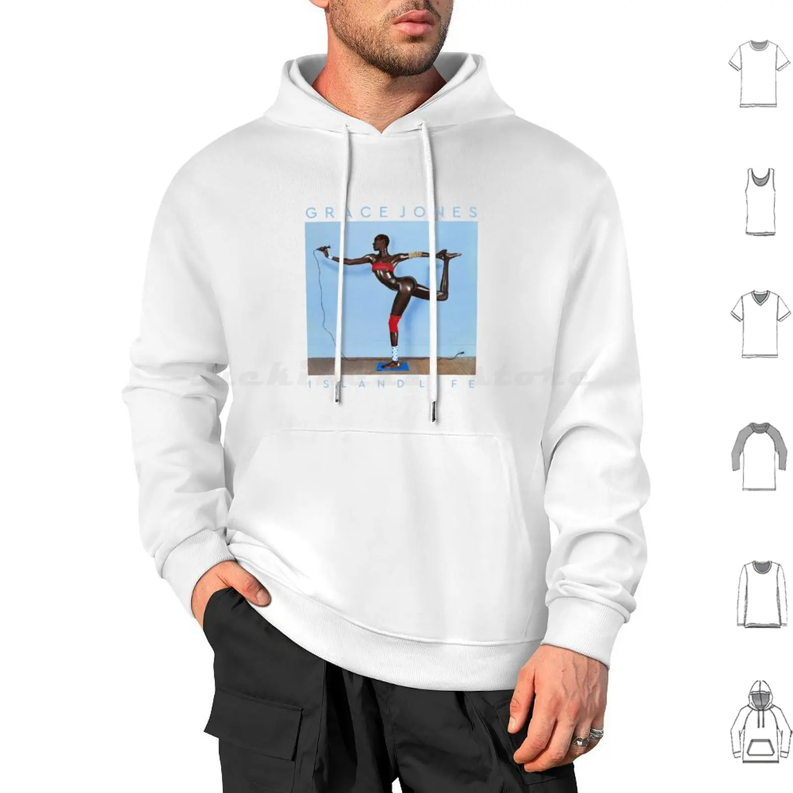 Grace Jones Hoodies Long Sleeve Grace Jones