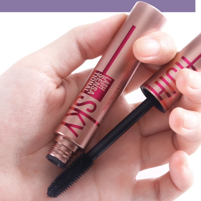 1PCS Black 4D Thick and Lengthened Eye Black Waterproof Sweat Proof Non Dizzy Fast Drying and Easy Makeup Removing Product