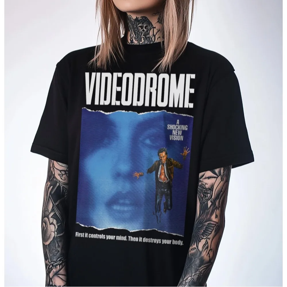 

"The Videotape Murder" Sci-Fi Horror Movie T-shirt, 80s Horror Film T-shirt Casual Comfortable Retro Unisex Pure Cotton T-shirt