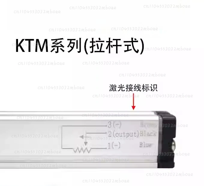 For  MIRAN KTM Mini Tie Rod Linear Displacement Transducer Electronic Ruler for Injection Molding Machine