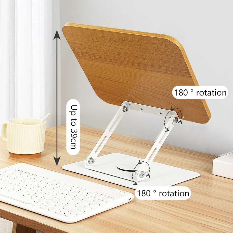 Desktop Reading Rack, Book Shelf, Tablet Computer Stand, Multi-function Office Folding Book Stand