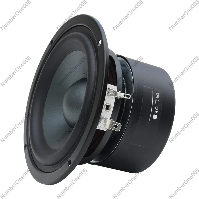 5.25inch Dual Magnetic Human Voice Pure Midrange Speaker Round Professional Three-way Speaker Audiophile Midrange Speaker