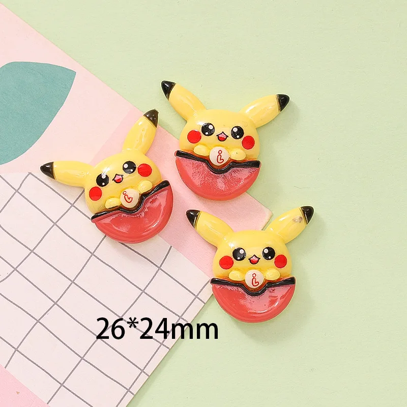 10 Pcs New Mini Kawaii Cartoon Animal Series Resin Scrapbook Diy Jewelry Children Gift Hairpin Accessories C41